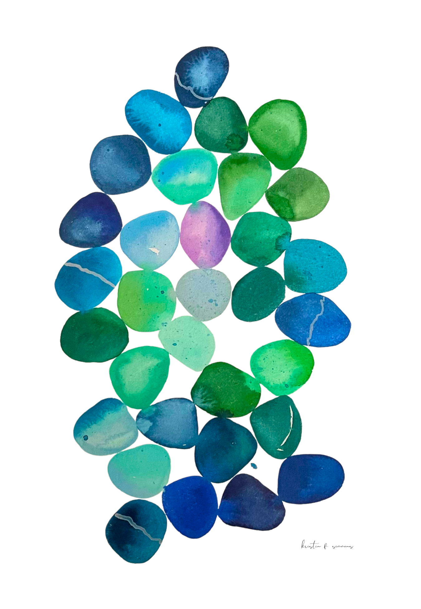 Sea Glass I / Fine Art Print