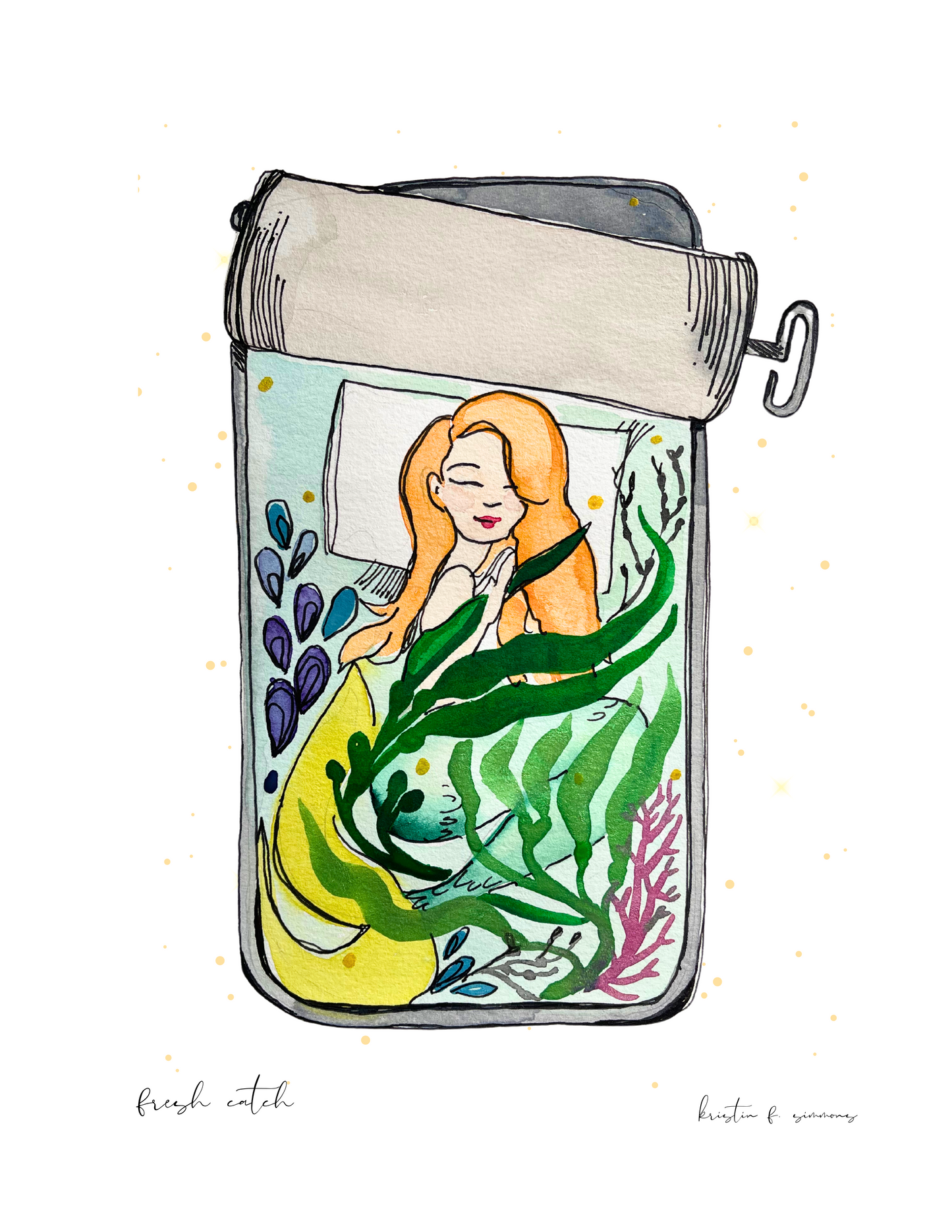 Fresh Catch ~ Mermaids + Tinned Fish